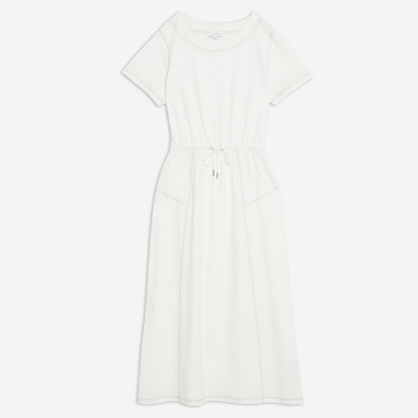 Overlock Midi Dress