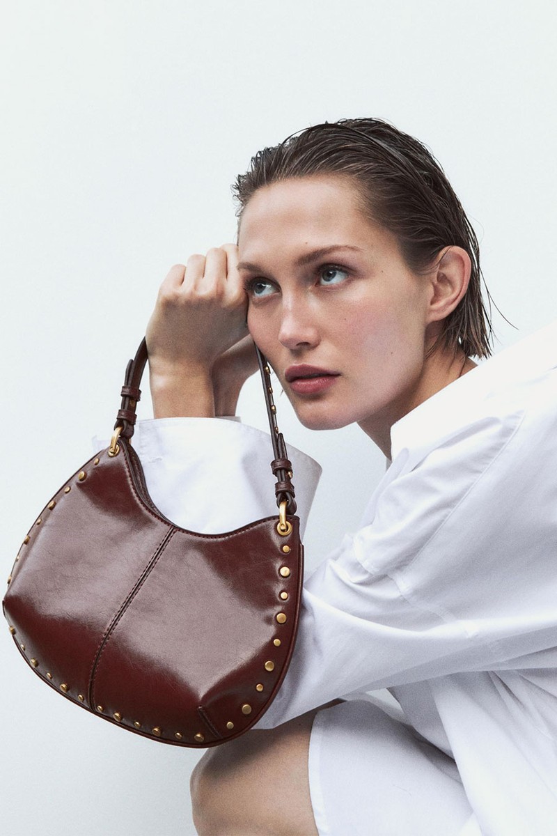 Studded Shoulder Bag