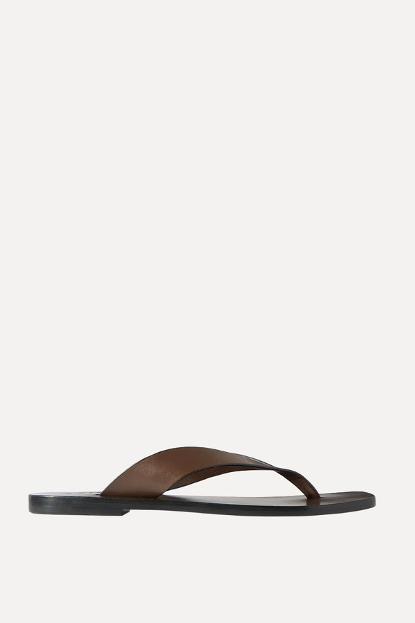 Kinto Leather Flip Flops from A.EMERY