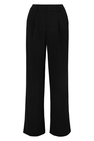 Satin Crepe Tuxedo Trousers from Vince