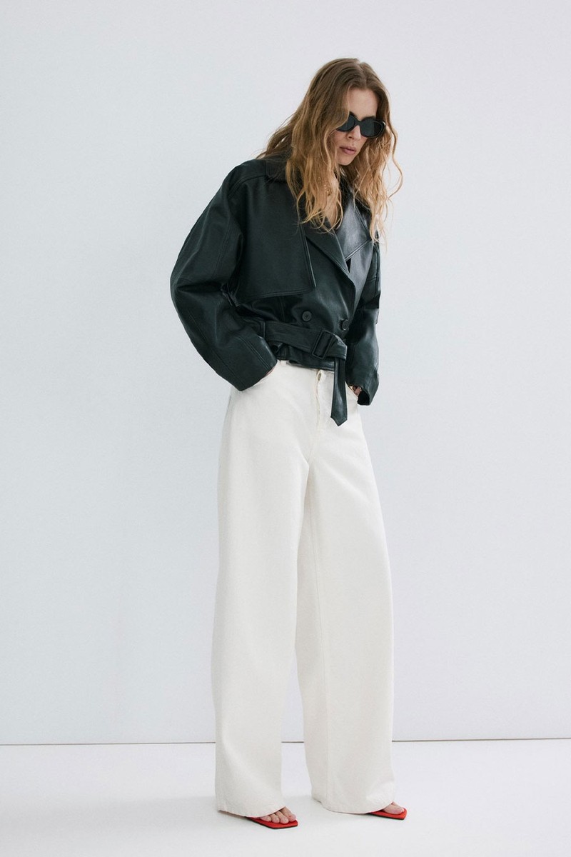 High-Rise Balloon Jeans