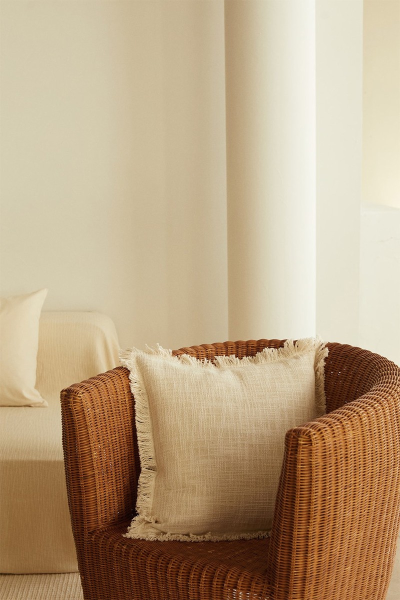 Slub Weave Cushion Cover