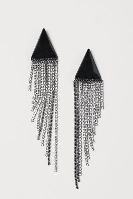 Long Sparkly Stone Earrings from H&M