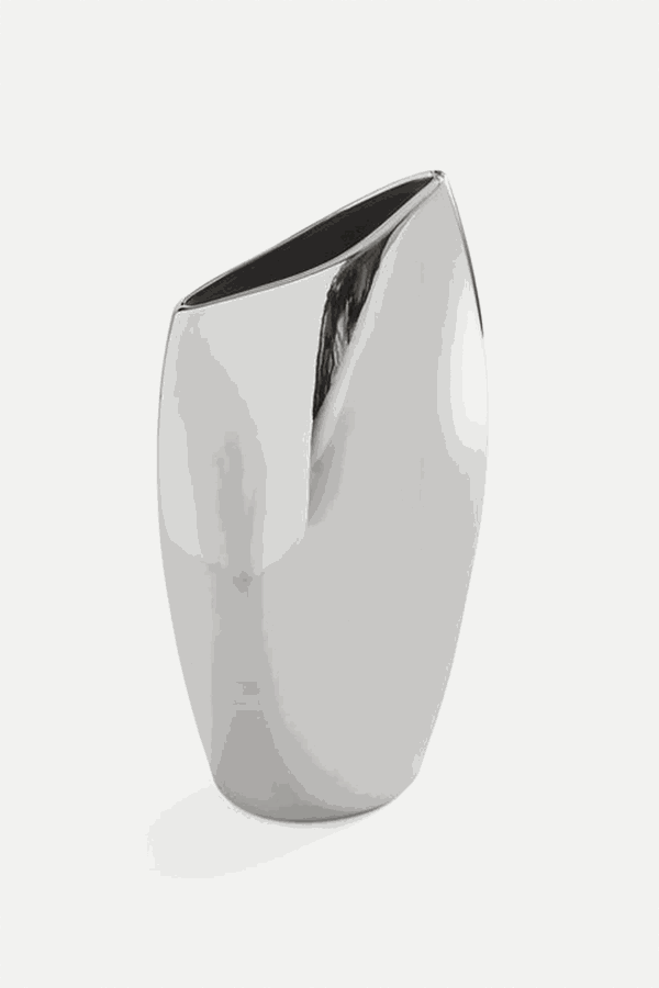 Hotel Chrome Vase from Dunelm