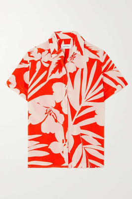 Organic Silk-Crepe Shirt from Matteau + NET SUSTAIN