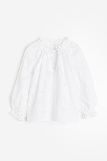 Broderie Anglaise Blouse