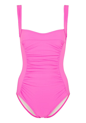 Basics Ruched Swimsuit from Karla Colletto