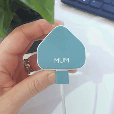 Personalised Charger from Nutmeg Wall Stickers
