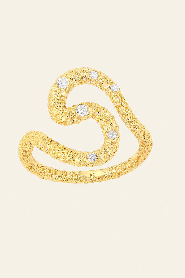 Veneda Gold Ring from Joseph CPH