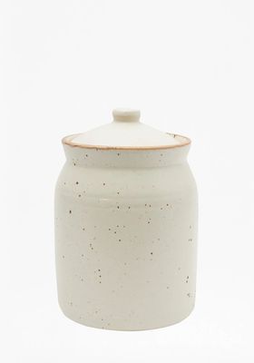 Shoreline Crockery Jar With Lid