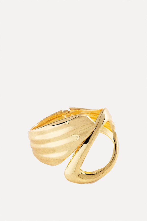 Textured Coil Cuff Bracelet from Anthropologie