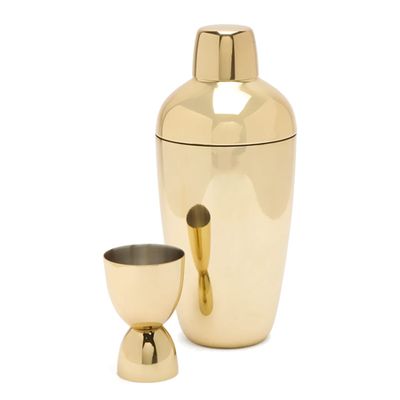 Fausto jigger and shaker set from Aerin