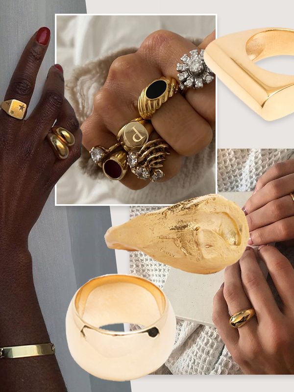 18 Chunky Gold Rings We Love