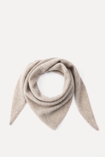 Knitted Wool Bandana from Zara