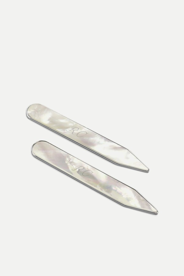 Sterling Silver Collar Stiffeners