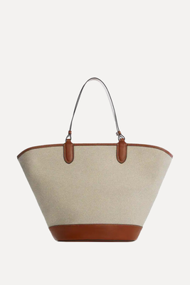 Combined Shopper Bag from Mango
