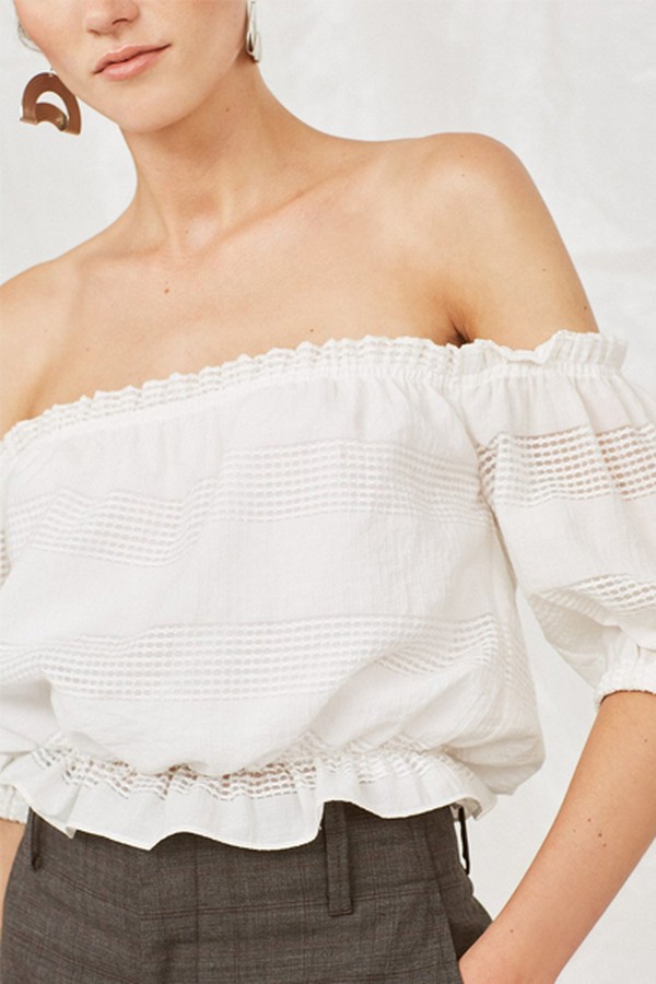 Larissa Bardot Crop Top from Kitri