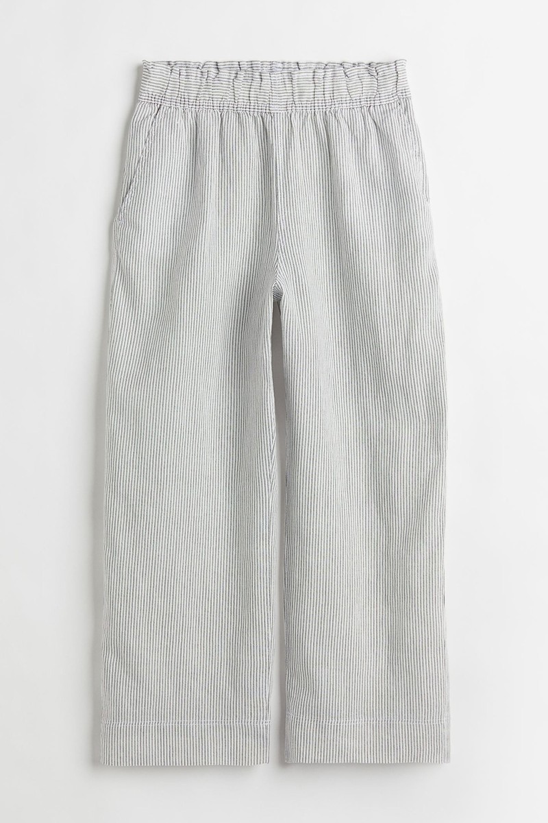 Ankle-Length Linen Trousers from H&M