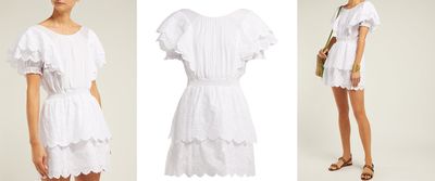 Gabriel Ruffled Cotton Mini Dress, £230 | Sir