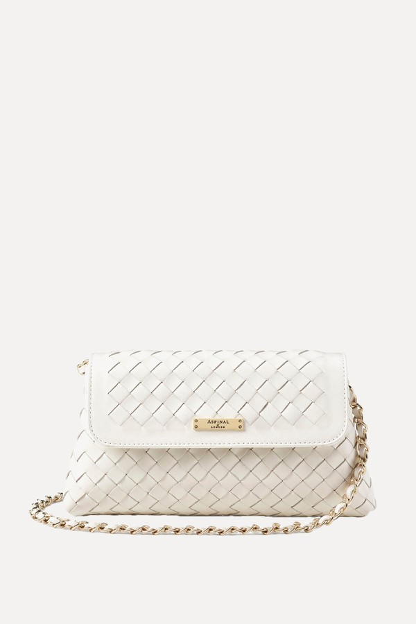 Sunrise Sunset Clutch Woven Leather