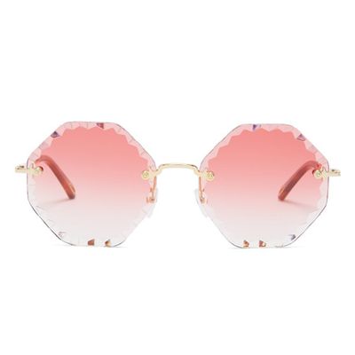 Rosie Octagon-Frame Sunglasses from Chloé