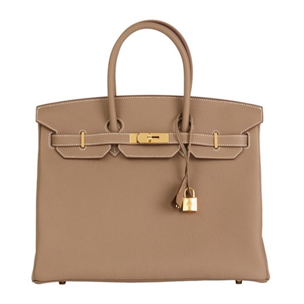 2018 Hermès Etoupe Togo Leather Birkin from Hermès