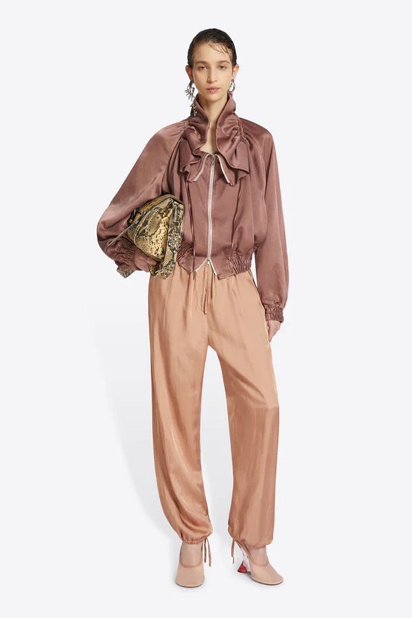 Pleat-Detail Trousers