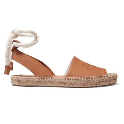 Estelle Logo-Embossed Leather Espadrilles from Rag & Bone