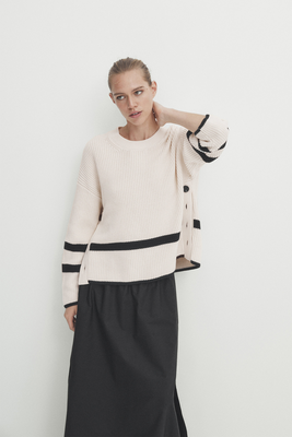Purl Knit Sweater  from Massimo Dutti
