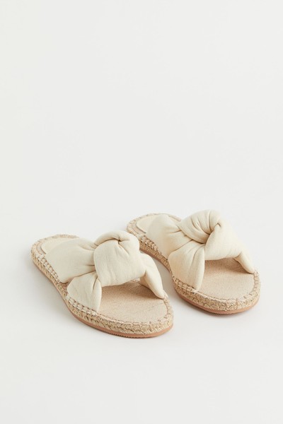 Knot-Detail Sandals from H&M