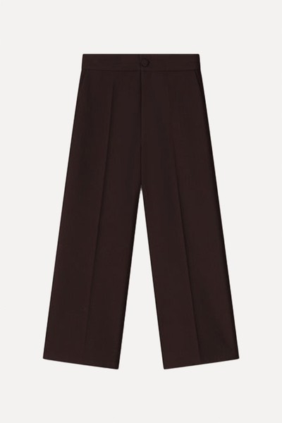 Founded Straight Cropped Trousers from AERON