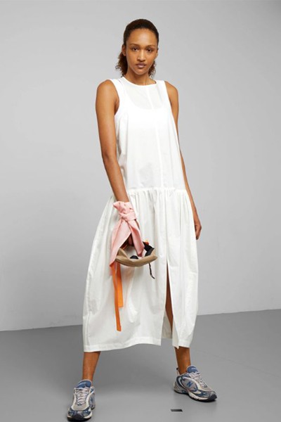 Tatlin Poplin Dress from Weekday