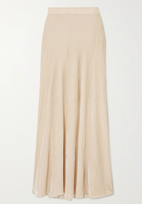 Bianca Velvet Maxi Skirt from Sleeping With Jacques