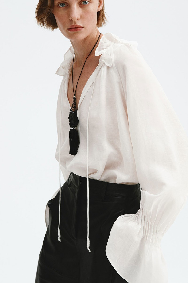 Oversized Linen-Blend Shirt from H&M