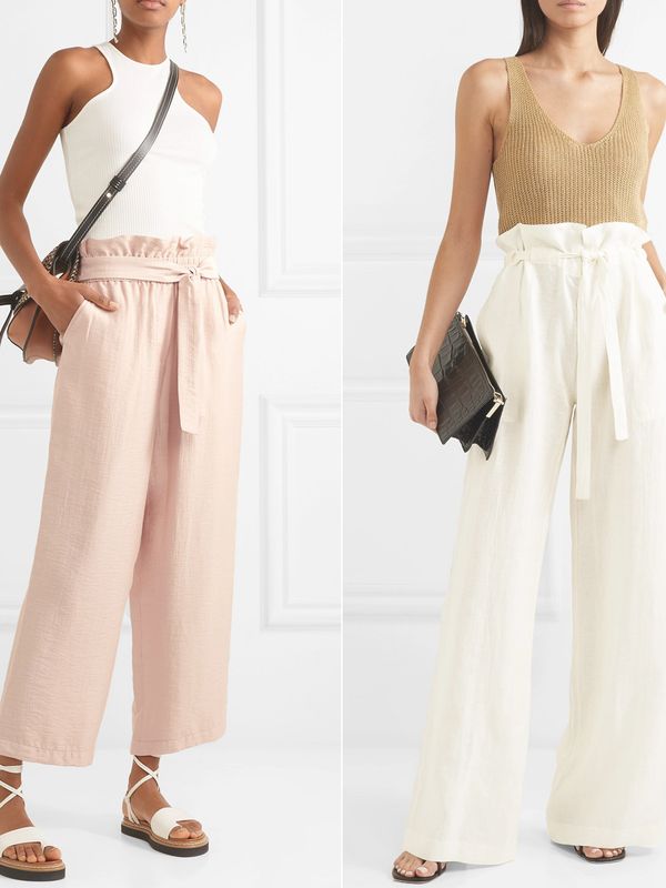 How To Wear Paperbag Waist Trousers 