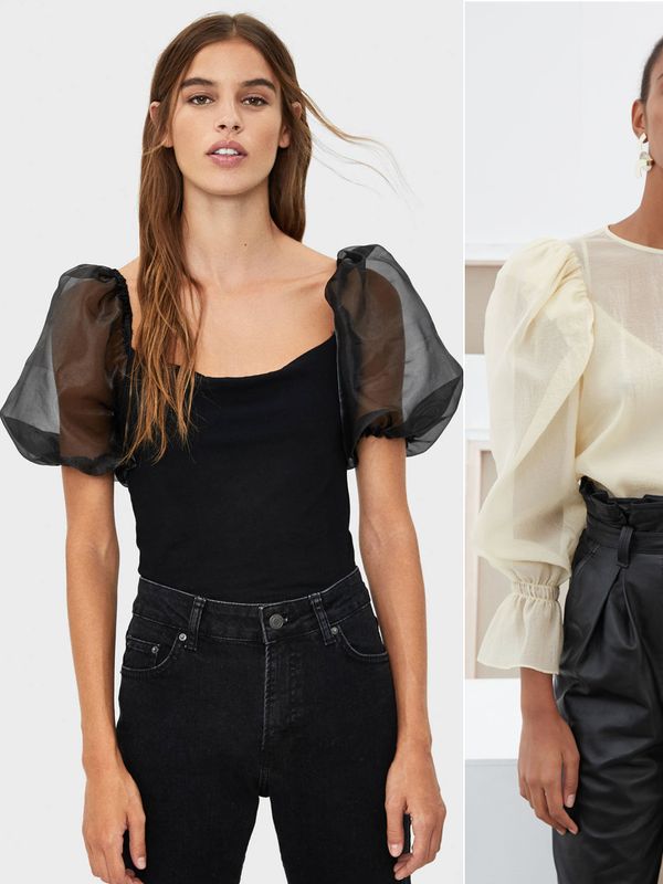 15 Organza Blouses We Love