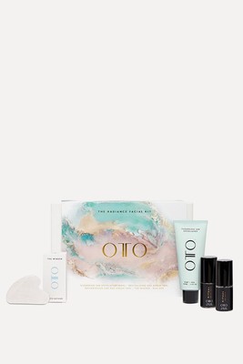 CBD Radiance Facial Skincare Gift Set from OTO
