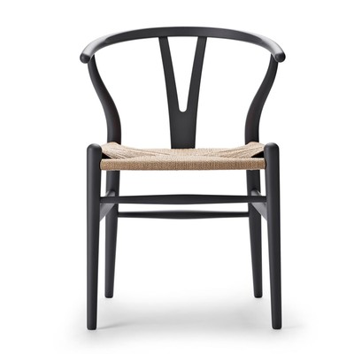 Soft Wishbone Chair Soft Grey