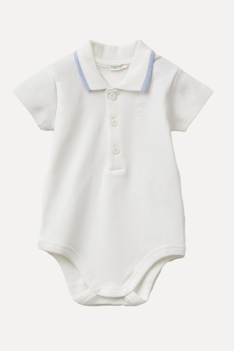 Polo Neck Bodysuit from Benetton