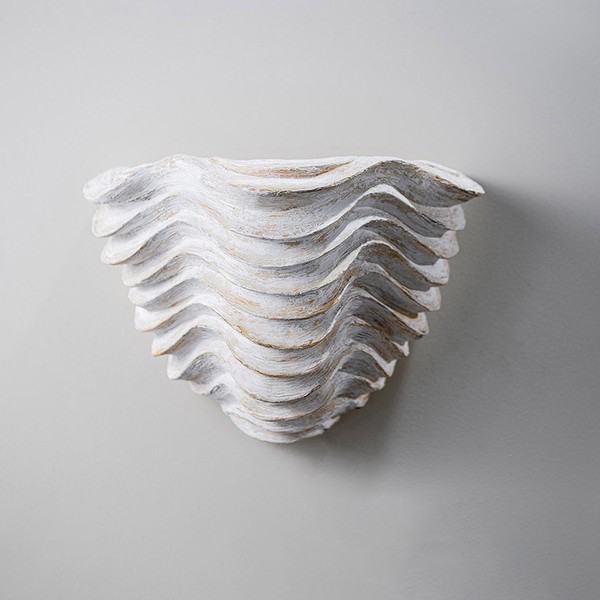 Clam Shell Wall Light from Porta Romana