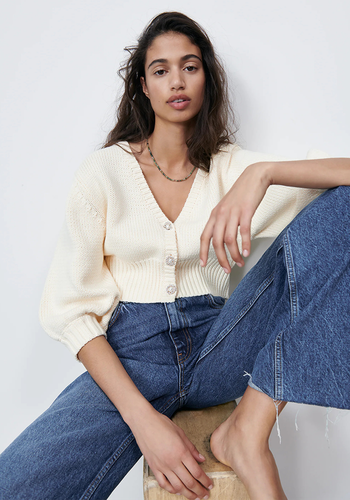 Cropped Cardigan from Zara