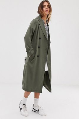 Malmsbury Fluid Trench Coat With Belt from Jack Wills