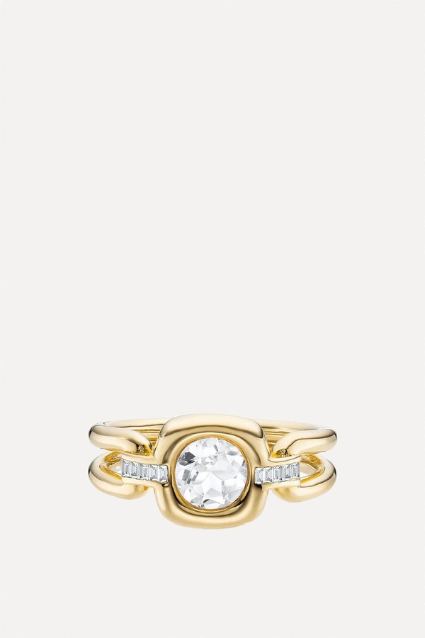 Gold-Plated Gaia Ring from Laura Vann