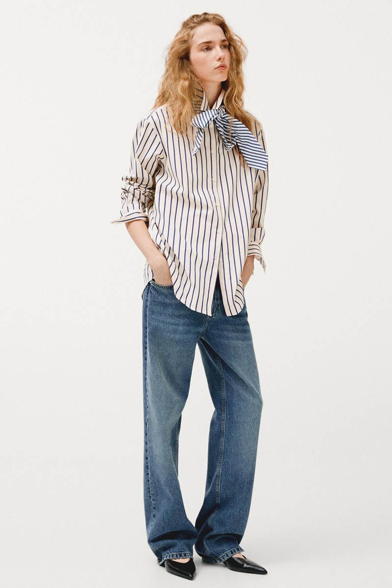 100% Cotton Striped Shirt