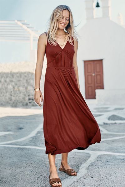 Elina Jersey Midi Dress