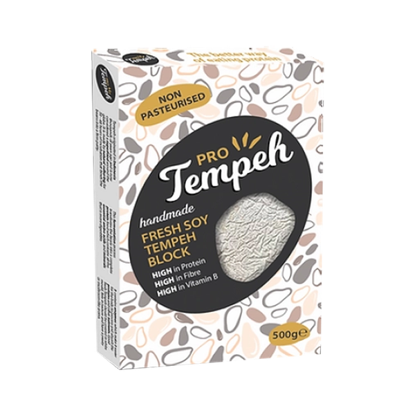 Fresh Pre-Steamed Organic Tempeh from Protempeh