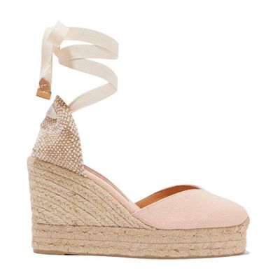 Chiara 100 Canvas Wedge Espadrilles from Castaner 