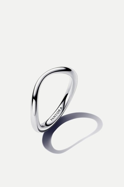 Organically Shaped Band Ring