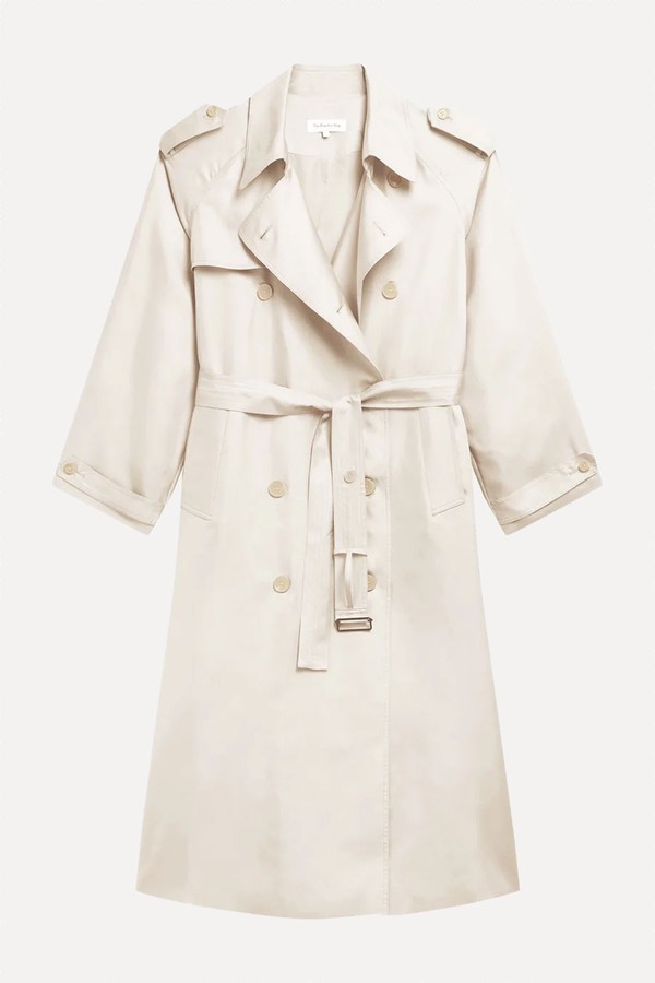 Veyron Silk Trench from The Frankie Shop