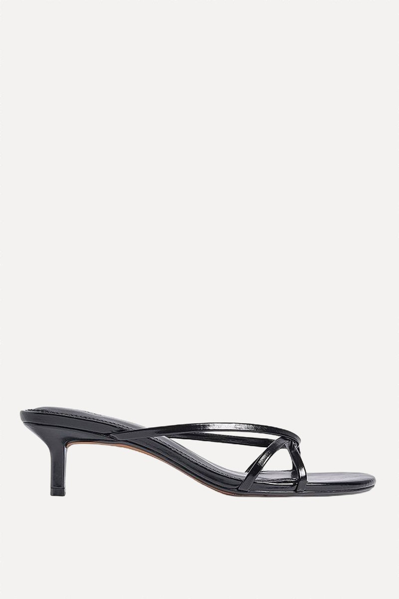 Strappy Kitten Heels